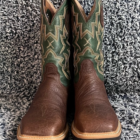 Twisted X Men's Lite Cowboy Work NWS Toe (Steel Toe) 12" Size 10D - Picture 4 of 10